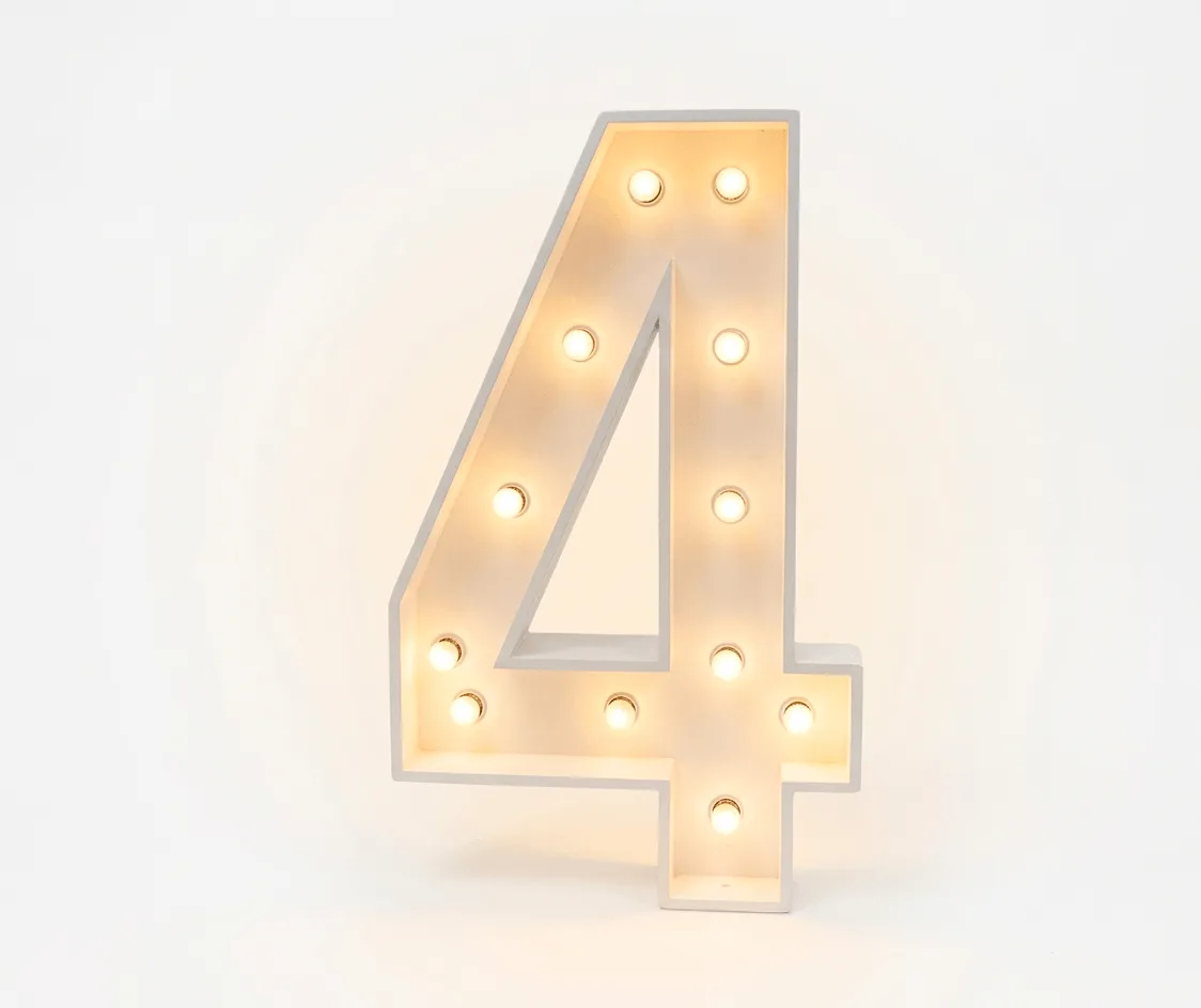 Lichtletter 4