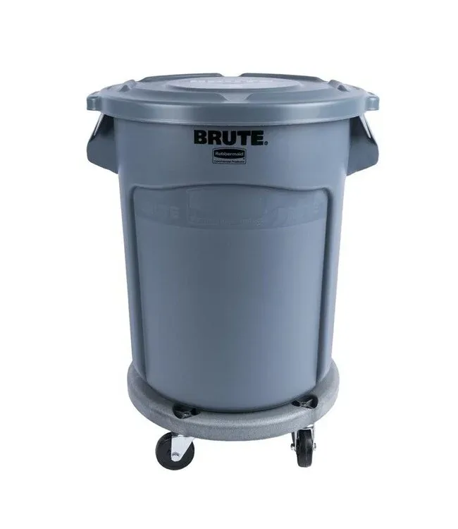 Verrijdbare prullenbak 90L