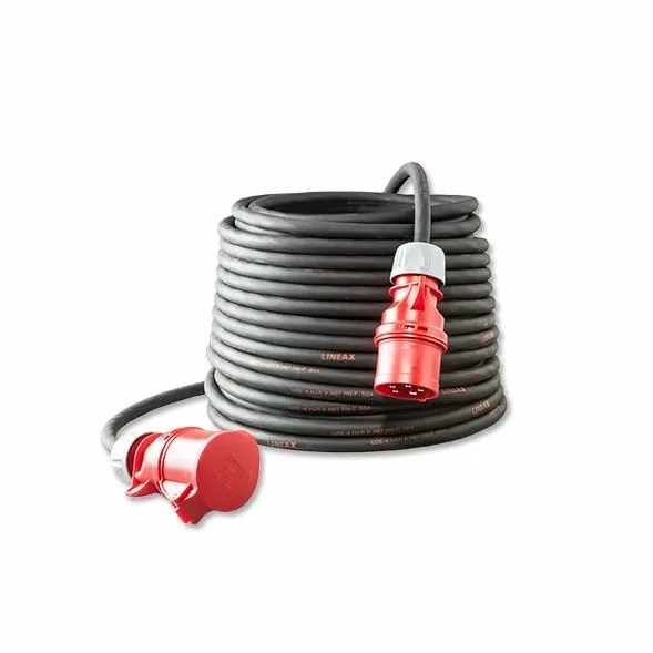 32A CEE 5-polig verlengkabel 25m